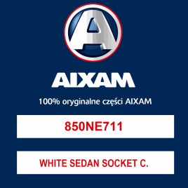 WHITE SEDAN SOCKET COVER