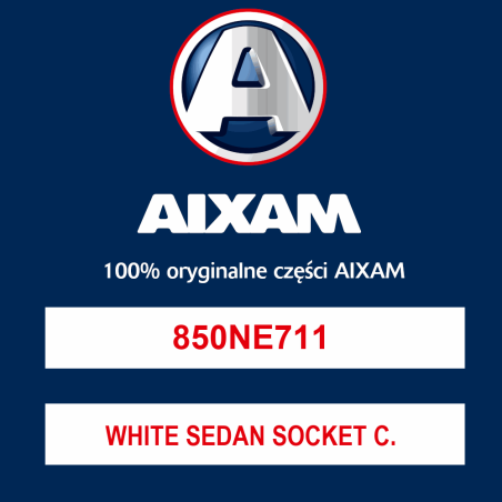 WHITE SEDAN SOCKET COVER