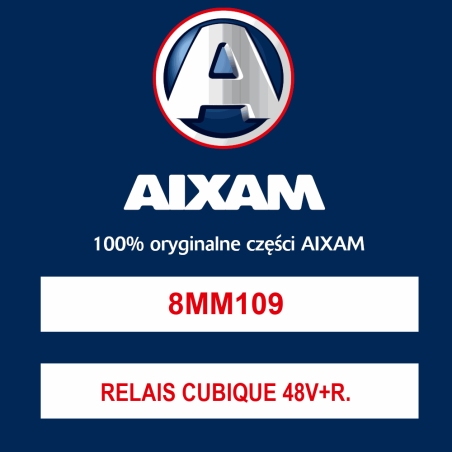 RELAIS CUBIQUE 48V+RESITANCE