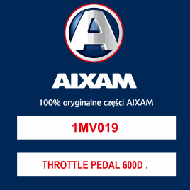 THROTTLE PEDAL 600D (LEFT HAND DRIVE)