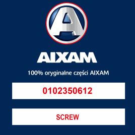 Śruba Aixam