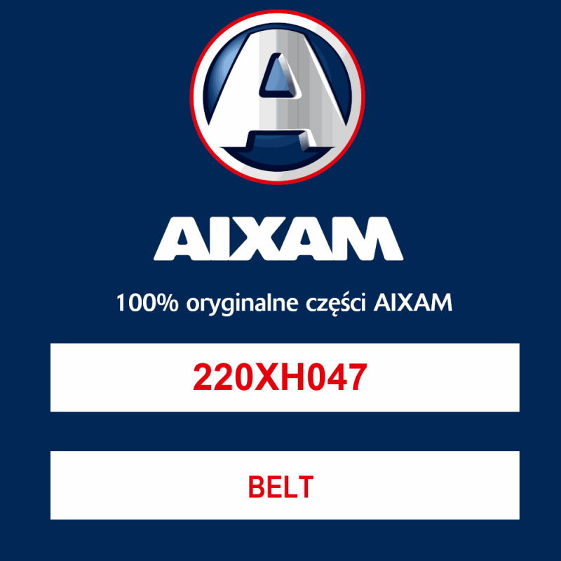 Pasek napędowy Aixam