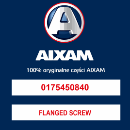 Śruba z kołnierzem Aixam
