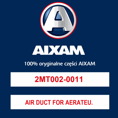AIR DUCT FOR AERATEUR Black Dark