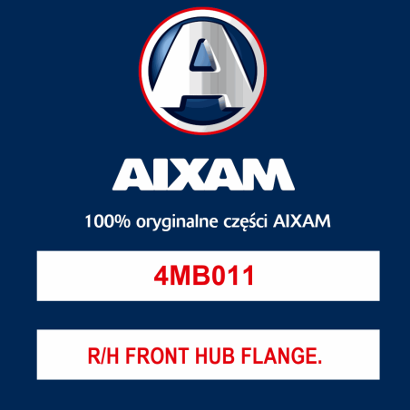 R/H FRONT HUB FLANGE