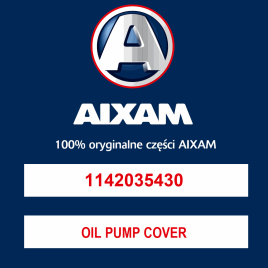 OIL PUMP COVER