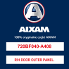 R/H DOOR OUTER PANEL PEARL WHITE