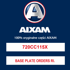 BASE PLATE ORDERS RIGHT OPENING OUTSIDE