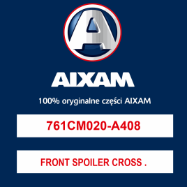 Zderzak przedni CROSS  PEARL WHITE Aixam