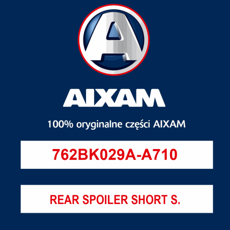 Zderzak tylny SHORT SPORT TITANE GREY Aixam