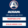 SPOILER ARRIERE COURT
