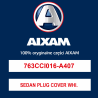 SEDAN PLUG COVER white