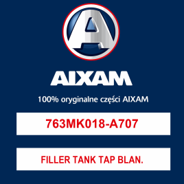 Zaślepka korka wlewu paliwa SILVER GREY Aixam