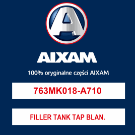 Zaślepka korka wlewu paliwa TITANIUM GREY Aixam