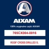 Dach CROSS DRILLED SMOOTH BLACK Aixam