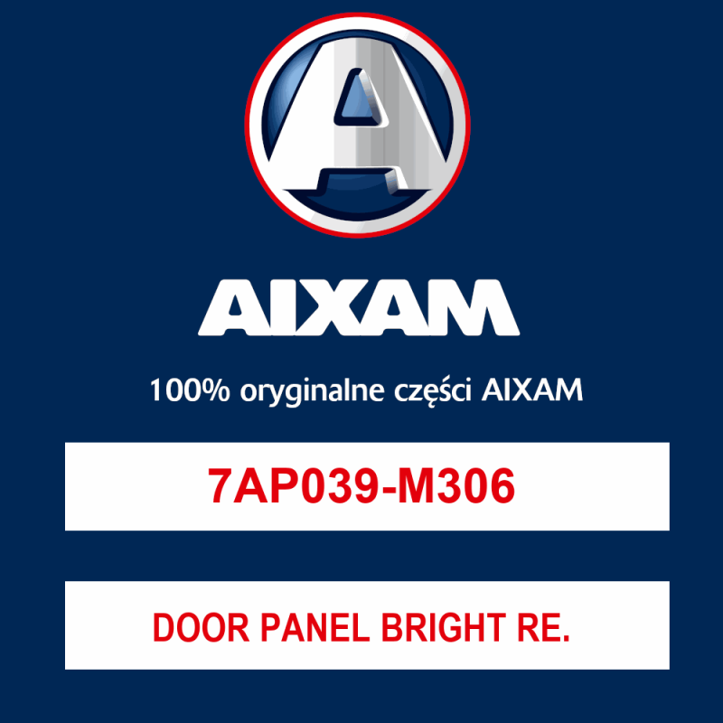 DOOR PANEL BRIGHT RED