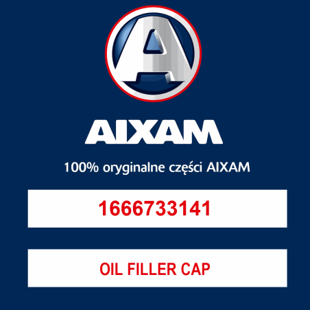 Korek wlewu oleju Aixam