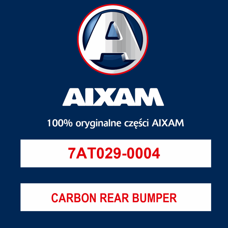 CARBON REAR BUMPER