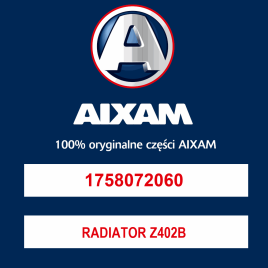 RADIATOR Z402B