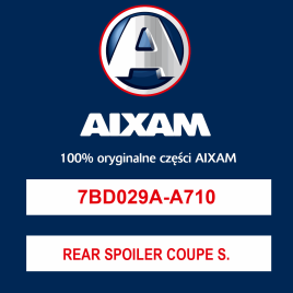 Zderzak tylny COUPE S GREY TITANIUM Aixam