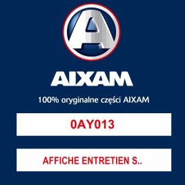 AFFICHE ENTRETIEN S.A.V.