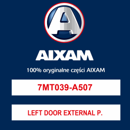 LEFT DOOR EXTERNAL PANEL DARK BLUE