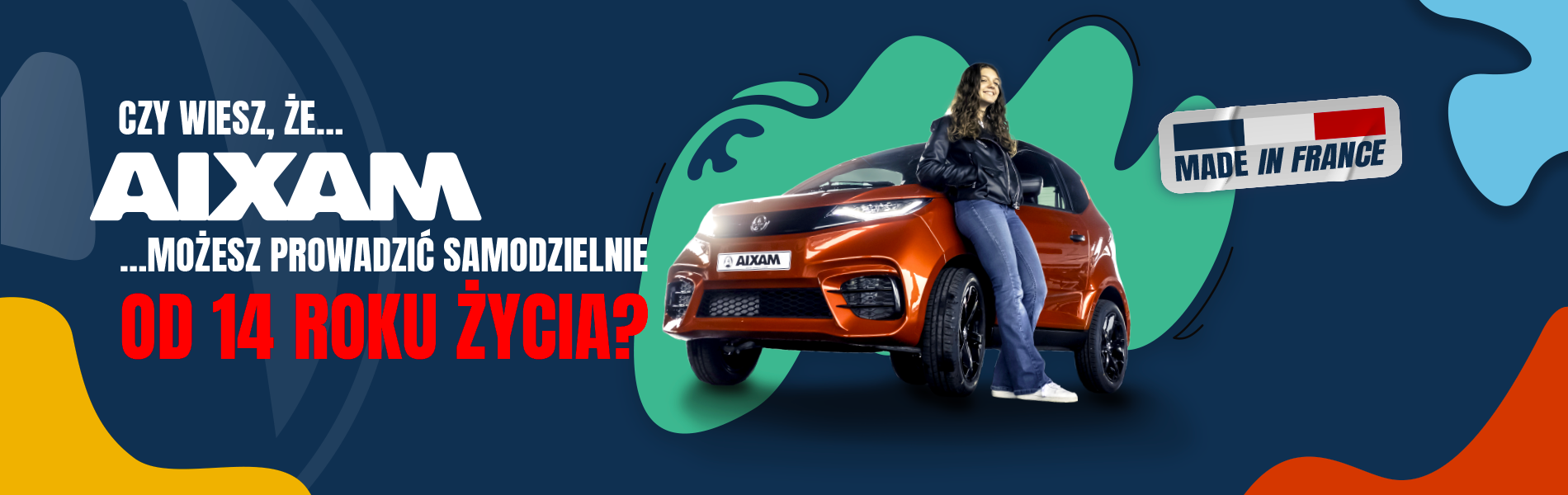 Pierwsze prawo jazdy w wieku 14 lat?