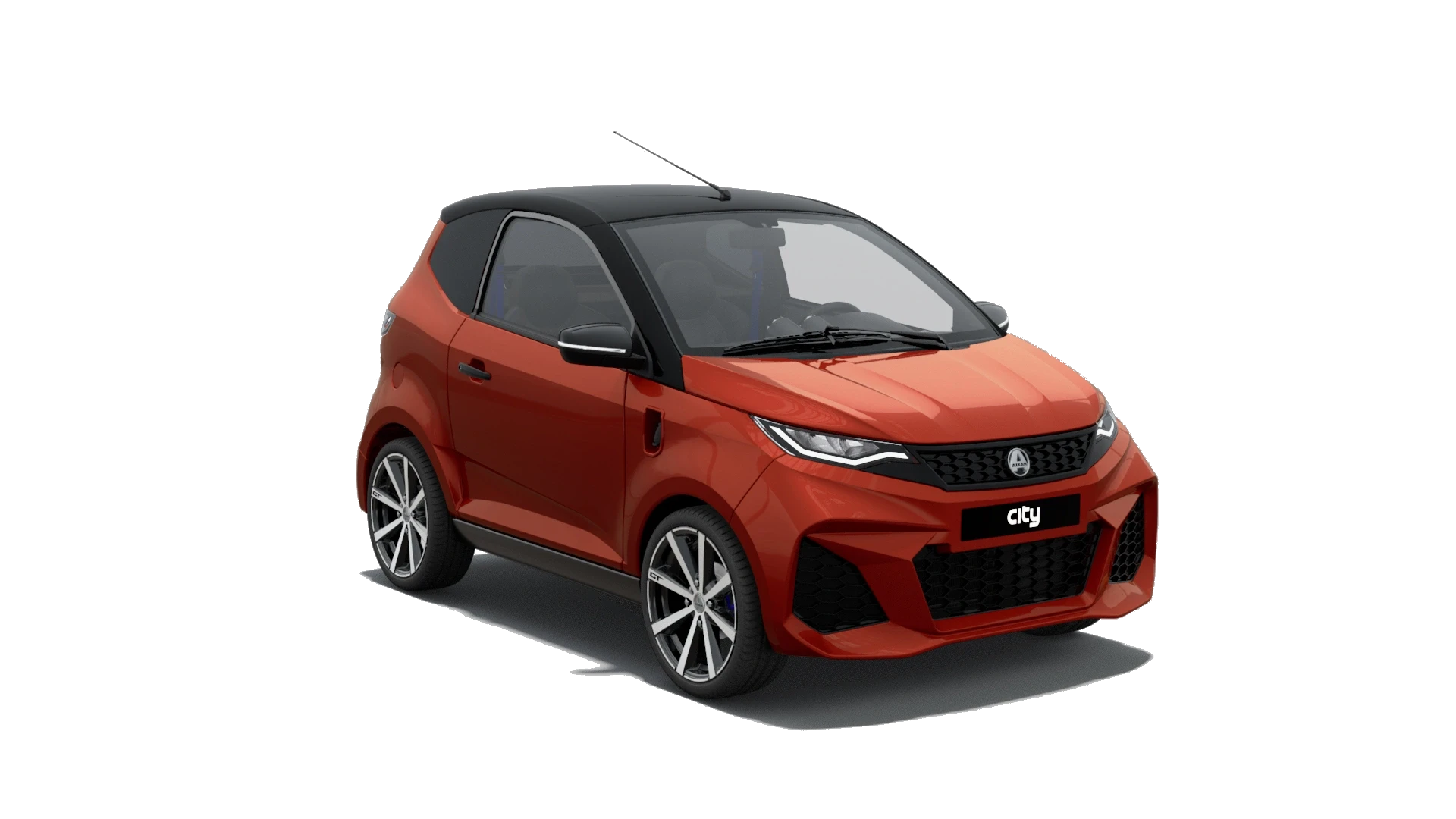 Aixam e-City GTO Czerwony Perłowy