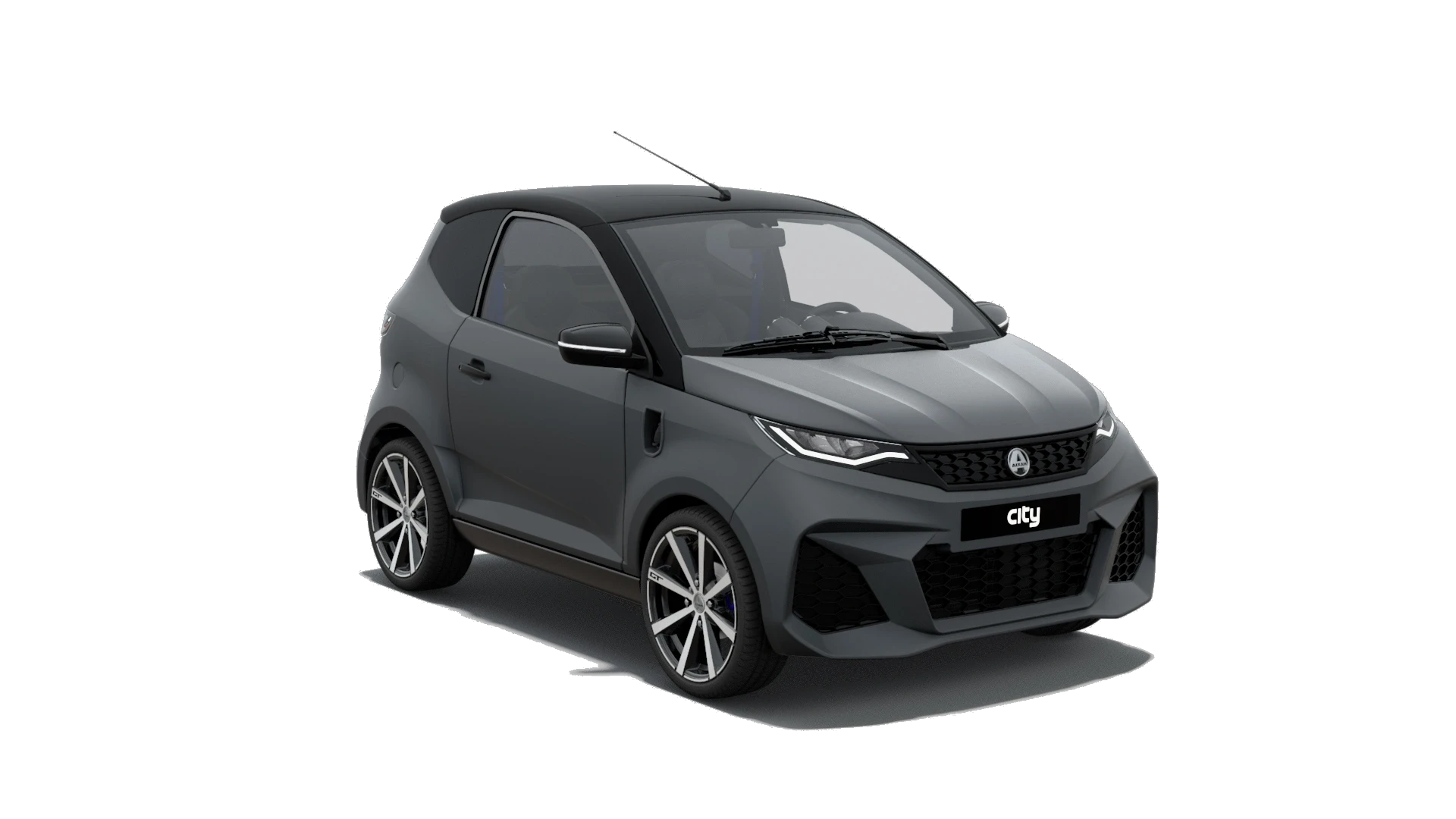 Aixam e-City GTO Stalowy matowy